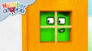 @Numberblocks | Four Sides Make a Square | Learn to Count - Kingdom Kids Zone, Little Learners - Numberblocks