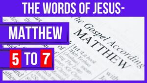 Matthew 5, Matthew 6, Matthew 7 (The Words of Jesus)(Sermon on the Mount)(Bible verses for sleep) - Hope & Healing, Meditations - Peaceful Scriptures Official