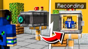 How to Build a WORKING CAMERA in Minecraft! (NO MODS!) - Gameplay, Kingdom Kids Zone, Minecraft - EYstreem