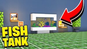 How to Build an Easy FISH TANK in Minecraft! #Shorts - Gameplay, Kingdom Kids Zone, Minecraft - EYstreem