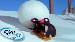 Pingu and the Giant Snowball! | Pingu Official | Cartoons for Kids - Kids (0-5), Kingdom Kids Zone - Pingu - Official Channel