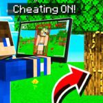 I Used CAMERAS To CHEAT In HIDE and SEEK in Minecraft - Gameplay, Kingdom Kids Zone, Minecraft - EYstreem