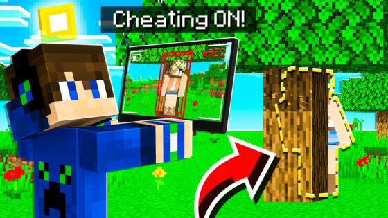 I Used CAMERAS To CHEAT In HIDE and SEEK in Minecraft - Gameplay, Kingdom Kids Zone, Minecraft - EYstreem