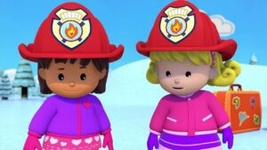 Firehouse Four ⭐️Little People – Fisher Price ⭐ - Kids TV Series, Kingdom Kids Zone - Little People - Fisher Price