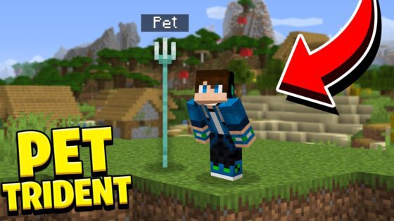 How to Get a Pet Trident in Minecraft! #Shorts - Gameplay, Kingdom Kids Zone, Minecraft - EYstreem