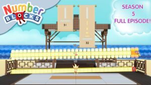 Rectangle Racers π | Full Episode β S5 E12 | Learn to Count β Numberblocks - Kingdom Kids Zone, Little Learners - Numberblocks