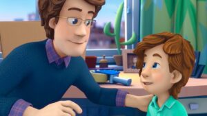 Father & Son | The Fixies | Cartoons for Children - Kingdom Kids Zone, Little Learners - The Fixies