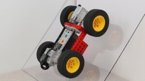 Making Lego Car CLIMB Slopes - Kids (6-9), Kingdom Kids Zone - Brick Experiment Channel