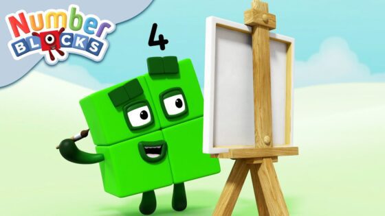 @Numberblocks | Can You Count to 4? | Learn to Count - Kingdom Kids Zone, Little Learners - Numberblocks