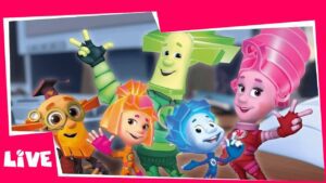 🔴 Фиксики ОНЛАЙН – ✌️🚀 ВСЕ СЕРИИ – Прямой эфир – Познавательные мультики - Kingdom Kids Zone, Little Learners - Фиксики