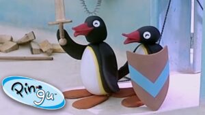 Pingu Plays King and Dragons | Pingu Official | Cartoons for Kids - Kids (0-5), Kingdom Kids Zone - Pingu - Official Channel