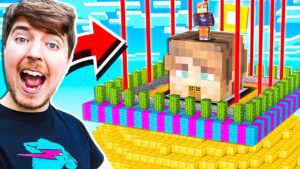 I Found MrBeast's SECRET BASE in Minecraft! - Gameplay, Kingdom Kids Zone, Minecraft - EYstreem
