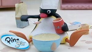 Pingu's Messy Baking 🎂 | Pingu Official | Cartoons for Kids - Kids (0-5), Kingdom Kids Zone - Pingu - Official Channel
