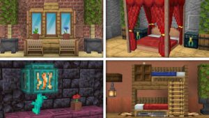 Minecraft: 7+ Easy Bedroom Build Hacks You Didn’t Know - Gameplay, Kingdom Kids Zone, Minecraft - EYstreem