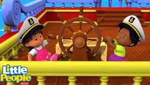 Who's The Captain!? ⭐ Little People – Fisher Price ⭐ - Kids TV Series, Kingdom Kids Zone - Little People - Fisher Price
