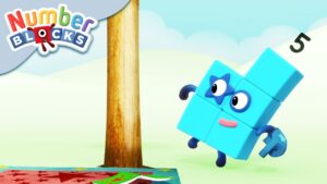 @Numberblocks | Where is Five Hiding? | Learn to Count - Kingdom Kids Zone, Little Learners - Numberblocks