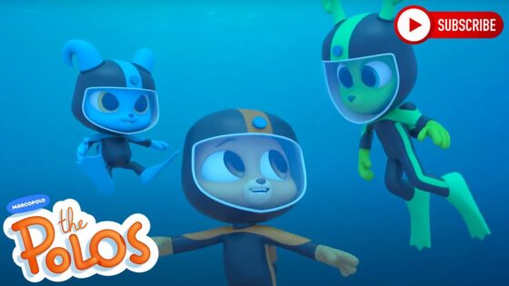 Diving in the ocean | The Polos | Adventure Learning | Learn At Home - Kingdom Kids Zone, Little Learners - The Polos and MarcoPolo Learning