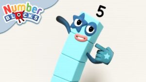 @Numberblocks | Five Is In the Building | Learn to Count - Kingdom Kids Zone, Little Learners - Numberblocks