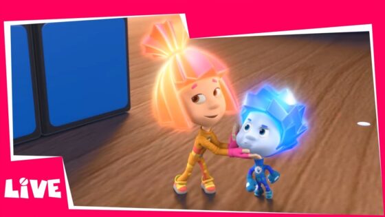 🔴 Фиксики ОНЛАЙН – Сборник: ✌ Фиксики дома 🏠 (Пятно, Кубик Нолика, Пчела…) - Kingdom Kids Zone, Little Learners - Фиксики