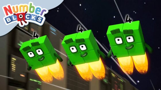 @Numberblocks | May the 4th Be With You | Learn to Count - Kingdom Kids Zone, Little Learners - Numberblocks
