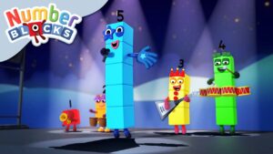 @Numberblocks | The Fabulous Five | Learn to Count - Kingdom Kids Zone, Little Learners - Numberblocks
