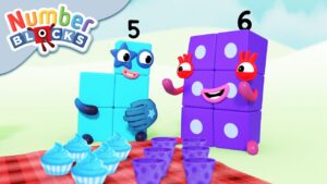@Numberblocks | Five Supports Their Friends | Mental Health Awareness | Learn to Count - Kingdom Kids Zone, Little Learners - Numberblocks
