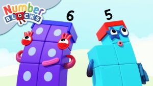 @Numberblocks | Can You Count Along with Five? | Learn to Count - Kingdom Kids Zone, Little Learners - Numberblocks