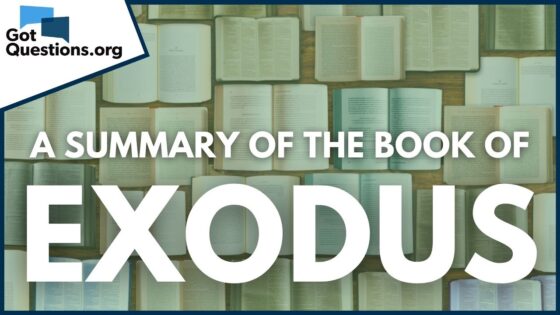 A Summary of the Book of Exodus | GotQuestions.org - Bible Study, Movies & TV - Got Questions Ministries