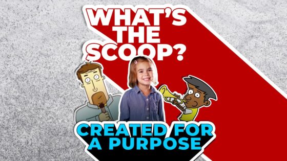 Episode 9: Created for a Purpose - Kingdom Kids Zone, Seed of Faith - What's the Scoop? Kids Bible News!