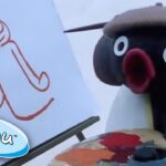 Pingu the Great Artist! 🎨 | Pingu Official | 1 Hour | Cartoons for Kids - Kids (0-5), Kingdom Kids Zone - Pingu - Official Channel