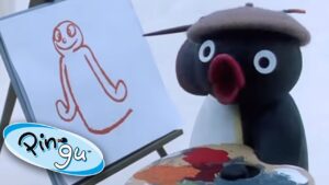 Pingu the Great Artist! 🎨 | Pingu Official | 1 Hour | Cartoons for Kids - Kids (0-5), Kingdom Kids Zone - Pingu - Official Channel