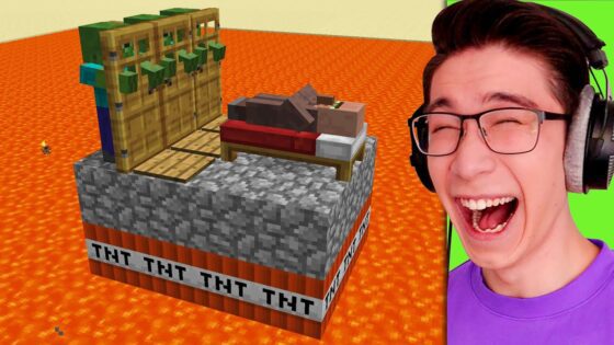 Testing Villagers IQ To See How Dumb They Are in Minecraft - Gameplay, Kingdom Kids Zone, Minecraft - EYstreem