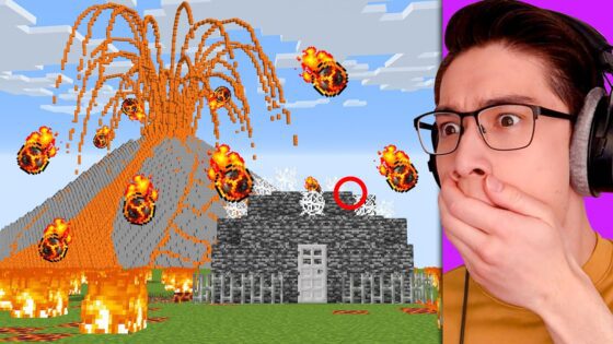 Testing Natural Disaster Hacks That 100% Work in Minecraft - Gameplay, Kingdom Kids Zone, Minecraft - EYstreem