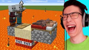 Testing Pillagers IQ To See How Smart They Are in Minecraft - Gameplay, Kingdom Kids Zone, Minecraft - EYstreem