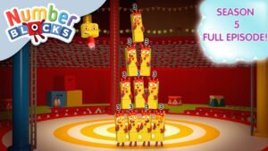 Circus of Threes πͺ| Full Episode β S5 E18 | Learn to Count β Numberblocks - Kingdom Kids Zone, Little Learners - Numberblocks