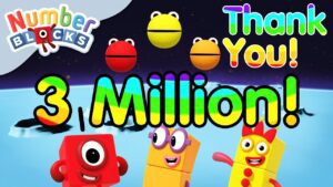 @Numberblocks | 🌟 #ThankYou for 3 Million Subscribers! 🌟 Learn to Count - Kingdom Kids Zone, Little Learners - Numberblocks