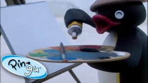 Pingu The Painter! 🎨 🖌 @Pingu 1 Hour | Cartoons for Kids - Kids (0-5), Kingdom Kids Zone - Pingu - Official Channel