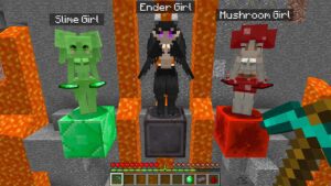 Minecraft ONLY ONE GIRL Can Be SAVED! #Shorts - Gameplay, Kingdom Kids Zone, Minecraft - EYstreem