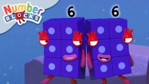 @Numberblocks | Mix It Up with Number Six | Learn to Count - Kingdom Kids Zone, Little Learners - Numberblocks