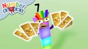@Numberblocks | Can You Count all the Colours of the Rainbow? | Learn to Count - Kingdom Kids Zone, Little Learners - Numberblocks