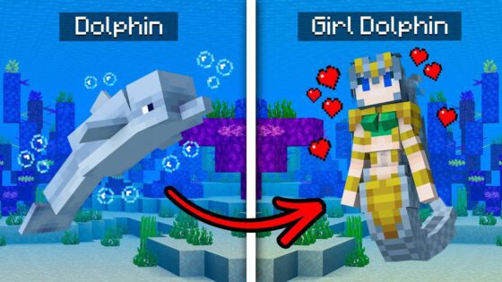 Minecraft, But Every Mob Is A Girl! - Gameplay, Kingdom Kids Zone, Minecraft - EYstreem