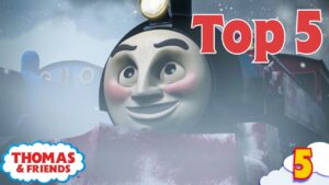 Thomas & Friends UK | Top 5 Warmest Winter Moments! | Best of Thomas Highlights | Kids Cartoon - Kids TV Series, Kingdom Kids Zone - Thomas & Friends