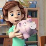 Saving with a Piggy Bank | The Fixies | Cartoons for Children - Kingdom Kids Zone, Little Learners - The Fixies