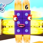 @Numberblocks | Sunshine Good Time | Learn to Count - Kingdom Kids Zone, Little Learners - Numberblocks