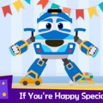 Special compilation | If You're Happy – Hokey Pokey | 6 mins Robottrains Kids song - Kids TV Series, Kingdom Kids Zone - Robot Trains official