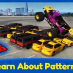 Learn About Patterns for Kids with Cars, Trucks and Trains - Kingdom Kids Zone, Little Learners - Brain Candy TV