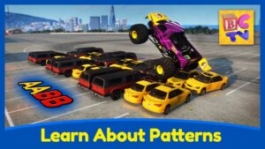 Learn About Patterns for Kids with Cars, Trucks and Trains - Kingdom Kids Zone, Little Learners - Brain Candy TV