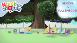 Steps Versus Squares 🟦 | Full Episode – S5 E22 | Learn to Count – Numberblocks - Kingdom Kids Zone, Little Learners - Numberblocks