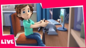 🔴 Фиксики ОНЛАЙН ✌ ВСЕ СЕРИИ 💻 (Деталька, Часы, Компакт-диск)✌ – Прямой эфир/ Fixiki - Kingdom Kids Zone, Little Learners - Фиксики
