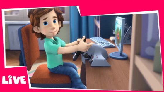 🔴 Фиксики ОНЛАЙН ✌ ВСЕ СЕРИИ 💻 (Деталька, Часы, Компакт-диск)✌ – Прямой эфир/ Fixiki - Kingdom Kids Zone, Little Learners - Фиксики